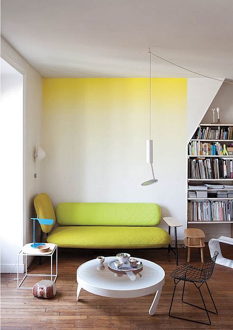 Ombre wall