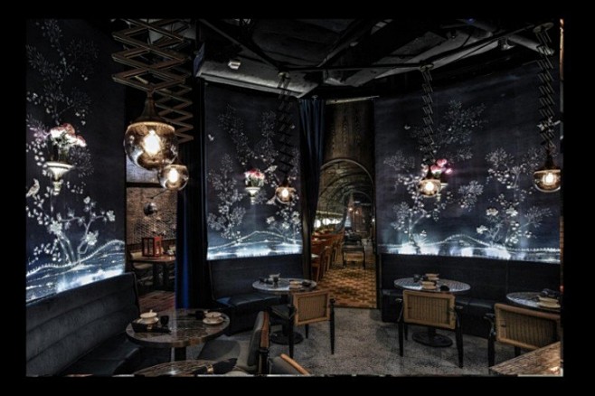 香港中环MOTT32地下室餐厅创意设计