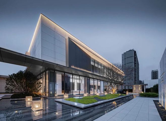 【上海·招商虹桥公馆售楼处】效果图_设计图-金盘网kinpan-花瓣网