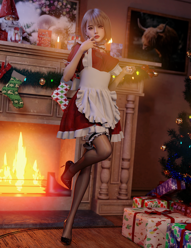 general2488x3220luckzs3dcgichristmasblackstockingschristmastree