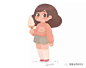 I&B插画丨真是小清新中的小清新，很萌很可爱