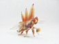 怪异的仿真昆虫雕塑 日本艺术家的奇幻作品