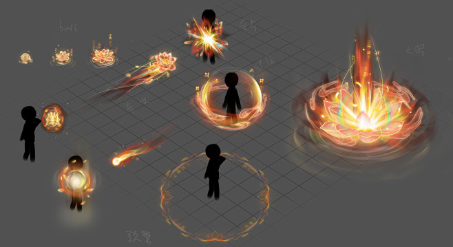一套风格特效-游戏特效原创作品-Mage...