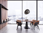 House on the mountain : That project is my first project for 2017. The idea for interior design was to use the wood on big size material to change the white & black color. Also the black lines made over the wood to give them more interesting.