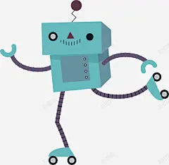 卡通智能机器人插画装饰 免抠png 设计图片 免费下载 页面网页 平面电商 创意素材