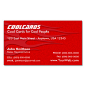 Red Flames Business Card