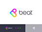 ♡ beat type typography web design ios mark website app identity branding illustration logo icon