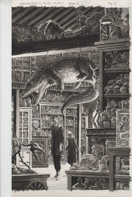 Bernie Wrightson art...