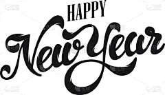 分离着色,白色,文字,新年前夕,季节,概念,冬天,问候,庆祝,手写