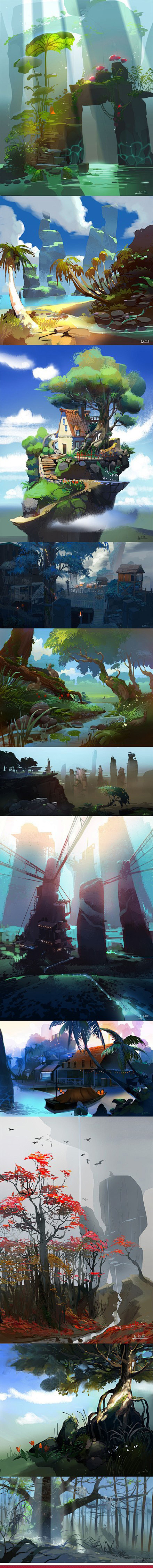 场景 Q版