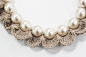 定制 [定制] 珍珠拼线手工项链 小众分享 多色 原创 设计 新款 2013