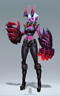 Demon Vi, Paul Kwon : https://twitter.com/ZeronisART
https://www.facebook.com/PKZeronis
http://zeronis.deviantart.com/
http://www.patreon.com/zeronis

Concept Art for Demon Vi skin. This was an amazing fun Vi skin to work on with the team!

Copyright to R