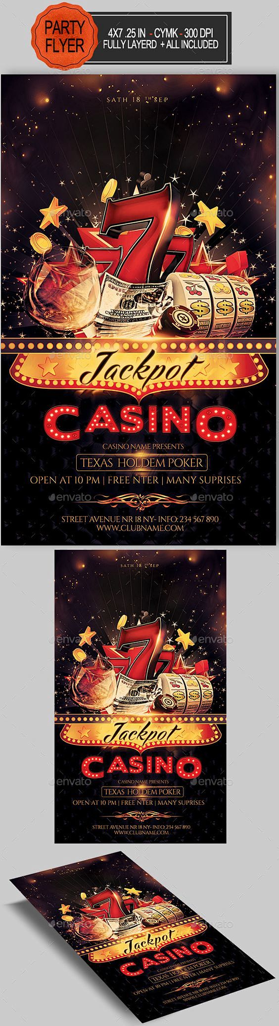 Casino Flyer | Casin...