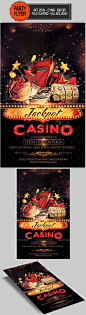 Casino Flyer | Casino Infographics: 