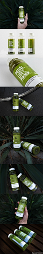 创意包装设计 绿色包装设计 瓶子包装 包装瓶 标签设计 瓶签设计 创意绿色果汁包装设计
