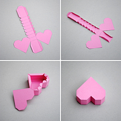 浪漫心形纸盒1fff团玄炎魔导师采集到现实 - 手工゛采集用一次性纸杯