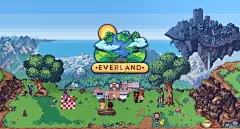 Everland像素风游戏界面动态壁纸下载_Wallpaper像素风经营游戏界面壁纸_3DM单机