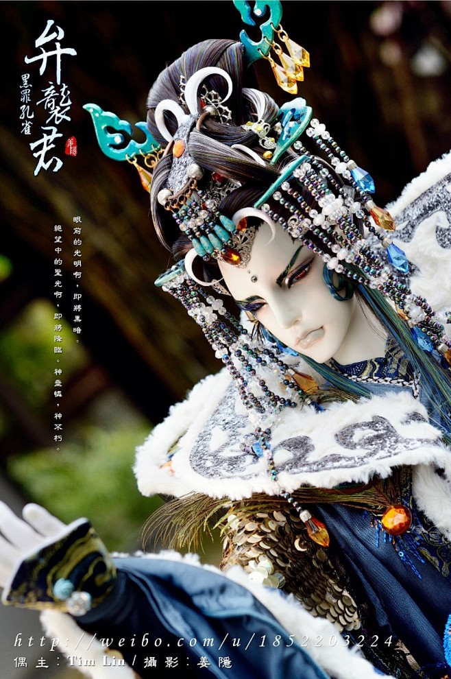 弁袭君霹雳布袋戏虚拟人物