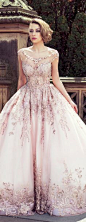 Blush Wedding Dresses - YSA Makino