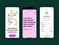 Mobile app: app design, main page, settings by Daniella for heartbeat on Dribbble