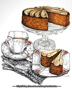 Alexandra &lt;wbr&gt;Nea的生活美食插画作品，小资又美味（Ⅱ &lt;wbr&gt;）