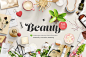 Beauty: Stationery, Cosmetics, Wedding, mockups : Awesome Mockup Scene Generator