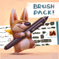 PS Brushes!, Lynn Chen : Download link 
https://gumroad.com/l/lynnchenbrush2018 
------ 
Most of the brushes are form my collection over the years, few of them are created by me. Hope you enjoy it ￼ Have fun painting <3