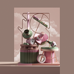 你猜你猜你猜猜1234采集到c4d&2.5d