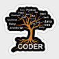 Coder | Programmer Tree Sticker