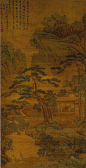 文徵明——《松庵八袠寿图（寿域祯祥图、松山访友）》【寿域宏开日月迟，老人强健入期颐。含饴柱下飞无齿，舞采庭前况有儿。千载祯祥终盛德，九朝仁泽际昌期。婆娑回首当年事，只有青松白石知。松庵孙君八袠，小图并诗为寿。时嘉靖庆戌冬日】人物山水 立轴欣赏 | 
明|文徵明(1470-1559)名壁字征明、征仲，号衡山居士，世称“文衡山”，诗文上与祝允明、唐寅、徐真卿并称“吴中四才子”。画史上与沈周、唐寅、仇英合称“吴门四家”。画从沈周。诗文画俱精，人称“四绝”全才。山水人物花卉等皆工。