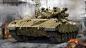 main battle tank, the composition of the MSA included a thermal imager, Merkava Mk.2B