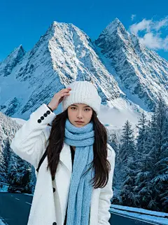 川西竖图四姑娘山5张
