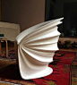 This is a great piece, and this site has many more as well! Armchair "Modesty Veiled" Designed by Italo Rota.