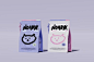 Nonow Pet cat food brand design