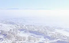 唯美冬日雪景壁纸图片