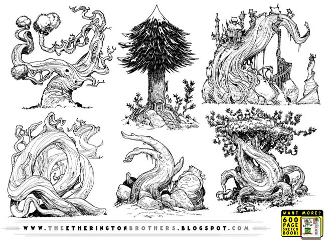 6 EVIL Tree concepts...