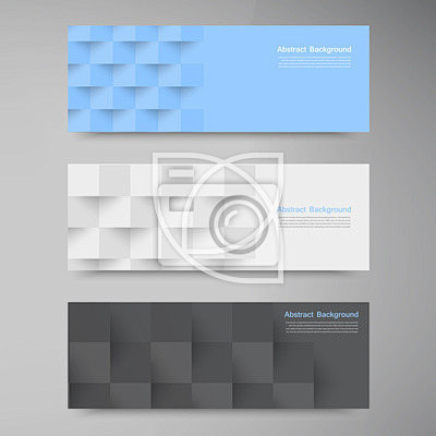 Vector banners and s...