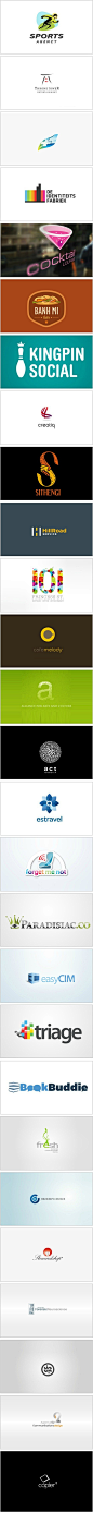 【早安Logo！第二弹！一组精致的Logo设计】小编@啧潴要穷游四方哈哈 整理收集，更多创意Logo请戳→http://t.cn/zTzjpDx