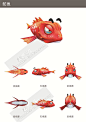 游戏角色模型 U3D捕鱼 Q版卡通鱼海洋 宠物海鱼 3Dmax模型带动作-淘宝网
