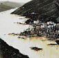 天地间，水墨流淌。来自画家汪钰元。汪钰元，1943年生于苏州，毕业于苏州工艺美术专科学校。著名画家，擅水彩、墨彩画。 现为： 苏州工艺美院副教授，中国美术家协会会员， 中国水彩画家学会会员。