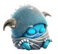 可爱的 动物 幻想 Ai产生的 画画 甜的 小的 毛茸茸 剪下