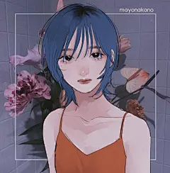 为何她的眼里满是忧伤！10款日韩风人物插图