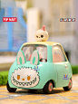 POPMART泡泡玛特 POPCAR可爱私家车系列盲盒手办潮流玩具创意礼物-淘宝网