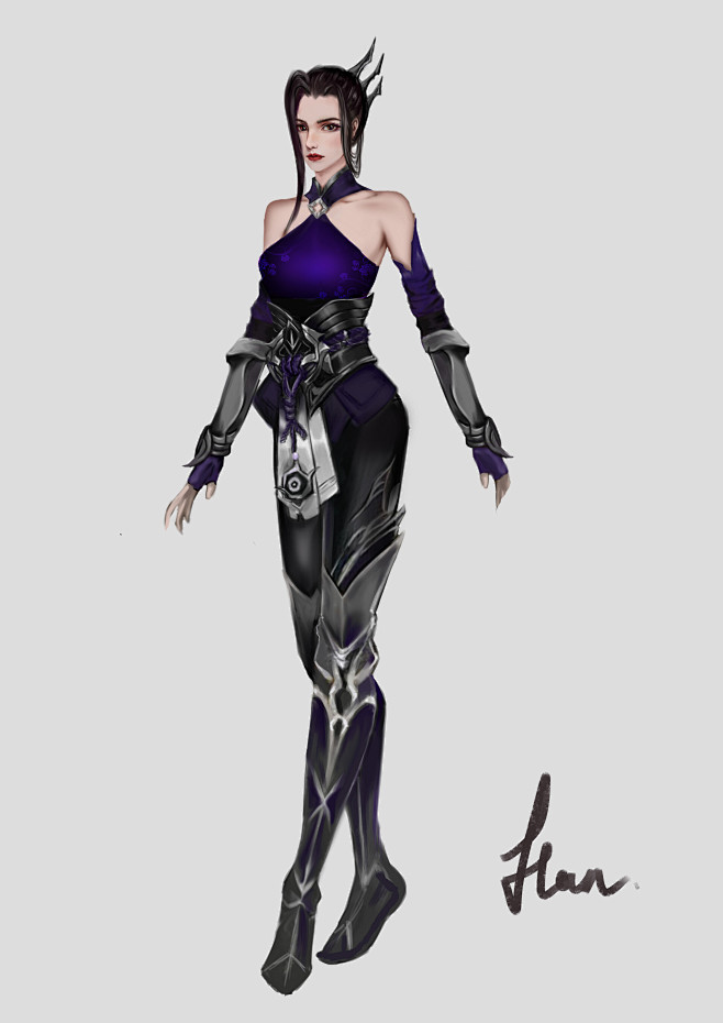 古风女刺客人设