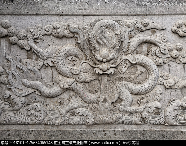 龙浮雕
