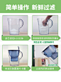 德国碧然德BRITA滤水壶家用厨房净水器净水壶净水杯M3.5升1壶7芯-tmall.com天猫