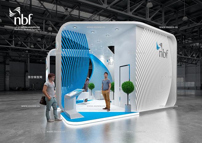 国外展览效果图,3D展模网