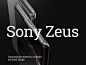 Sony Zeus concept smartphone : Personal concept design