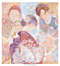 #抗疫行动# 用画笔展现真、善、美#灵感的诞生#李旻插画超话 @微博美学