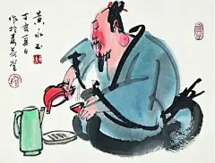 黄永玉：饮酒可成仙，品茶可成道，喝不喝酒是人和野兽最大的区别！